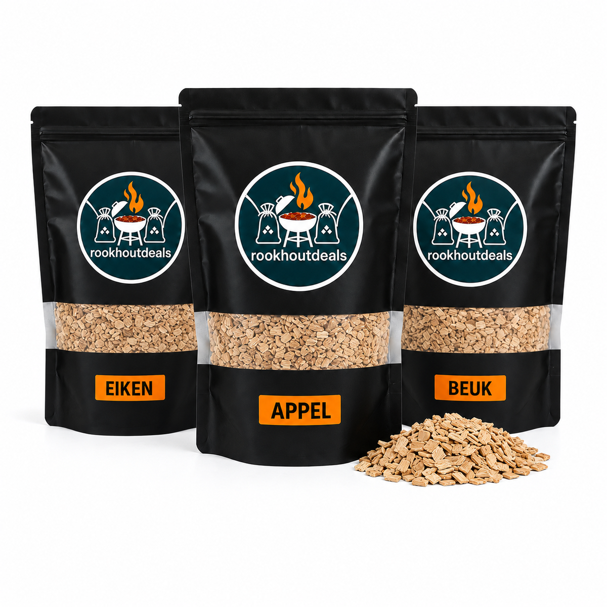 Wood Chip Sample Pack - 3x600 g