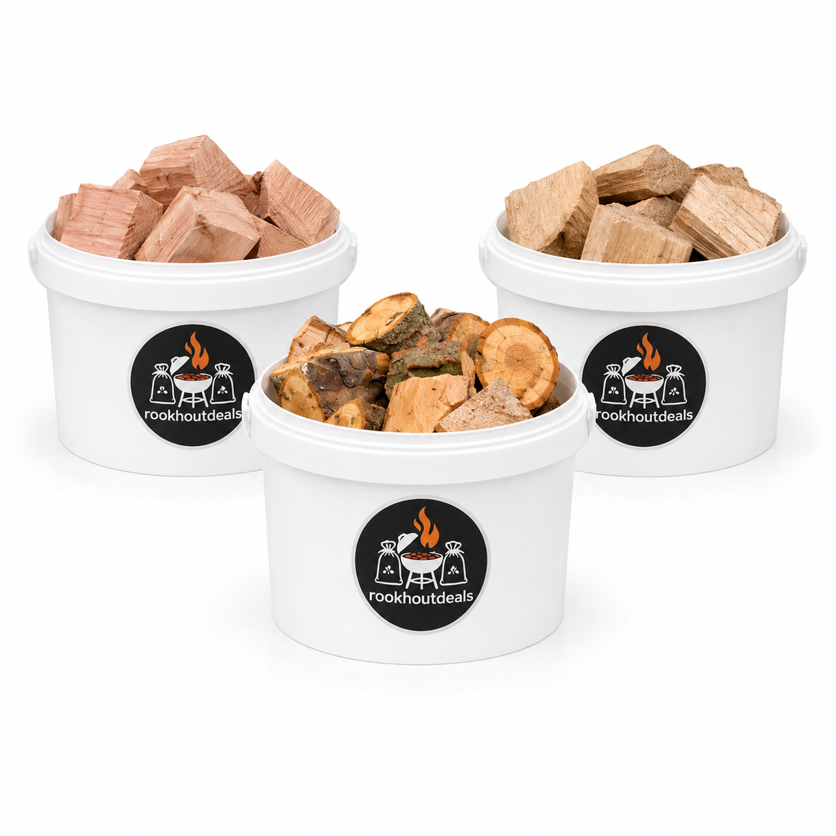 Discover Your Smoking Flavor Starter Set - Wood Chunks 3x 1 kg