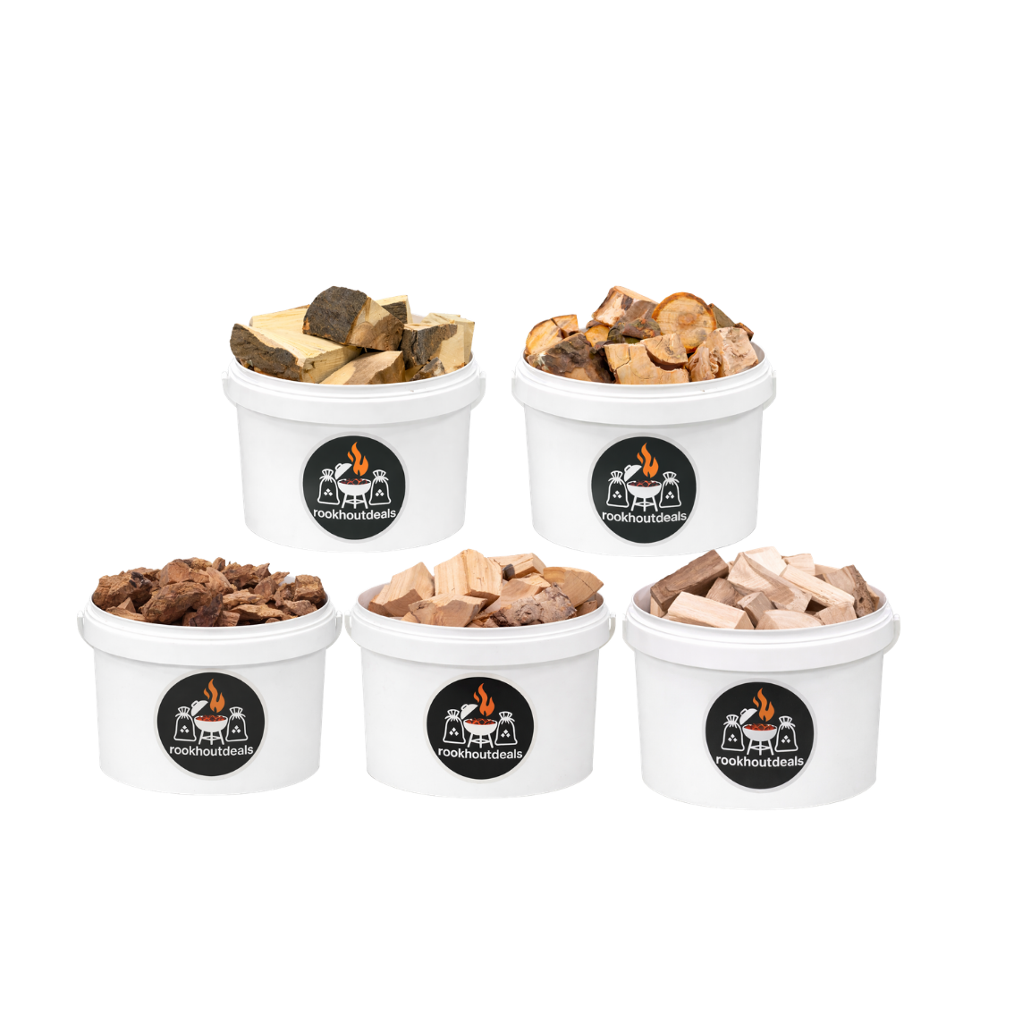 Rookchunks Keuze Proefpakket 5x1 kg