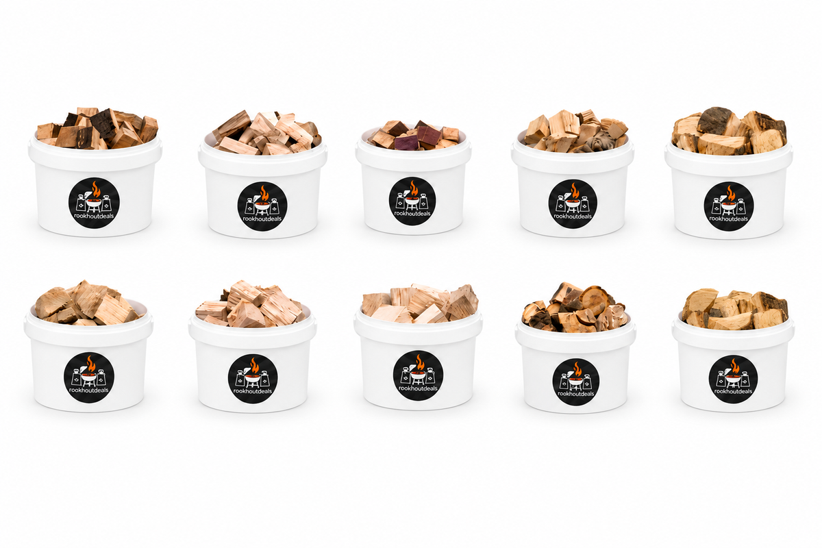Rookchunks proefpakket alle soorten - 10 x 1 kg