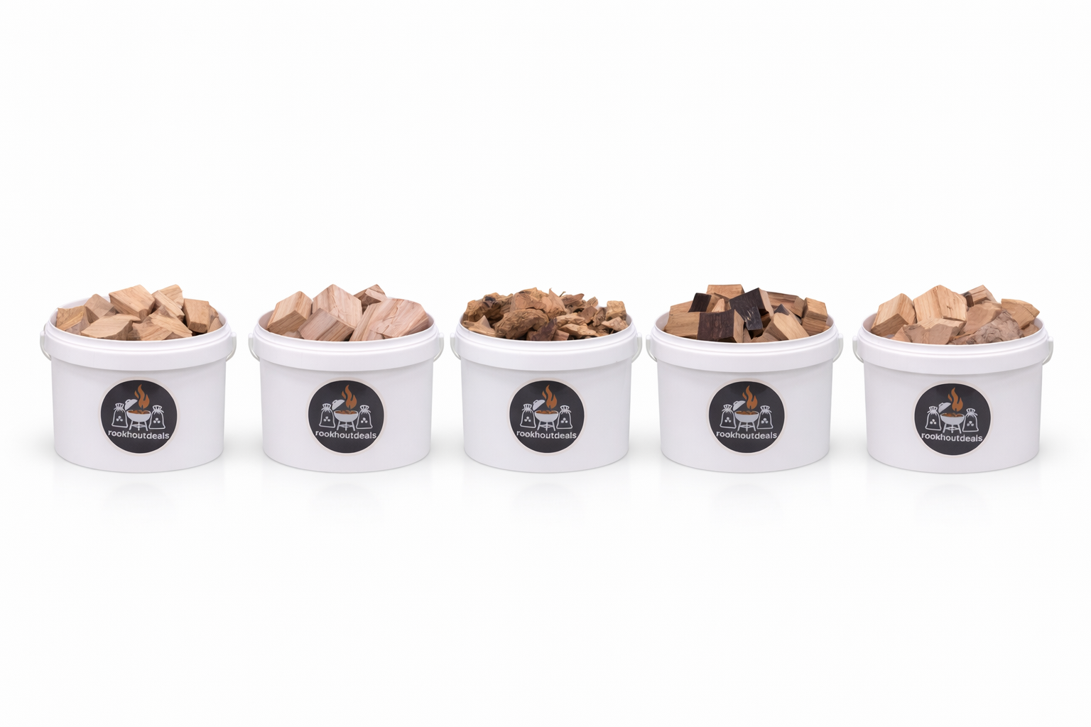 Het Luxe Rookchunks pakket - 5x 1 kg